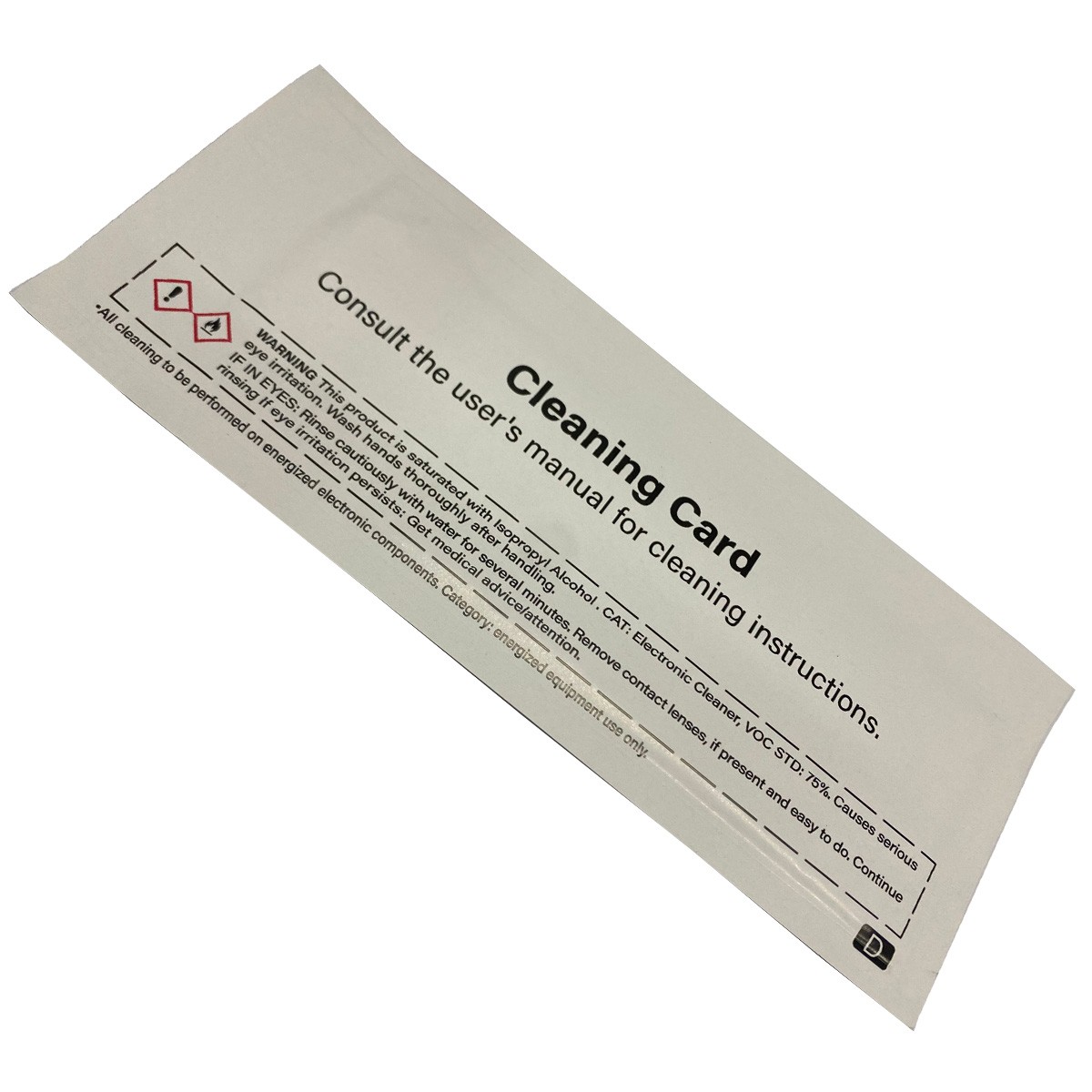 (image for) 50pcs a pack 105999-310 cleaning cards for Zebra ZC100,ZC300 Series